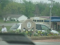 USA - Bristow OK - Town & Route 66 Sign (17 Apr 2009)